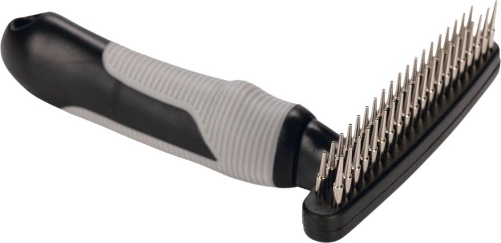 Beeztees Currycomb Rotating Double Prongs - Toelettatura Immagine del prodotto 
