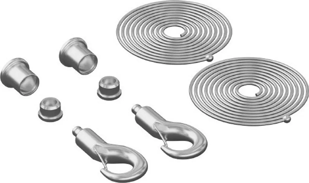 Fixation de balancier RZB LP 3000 pour montage de faux plafond stable