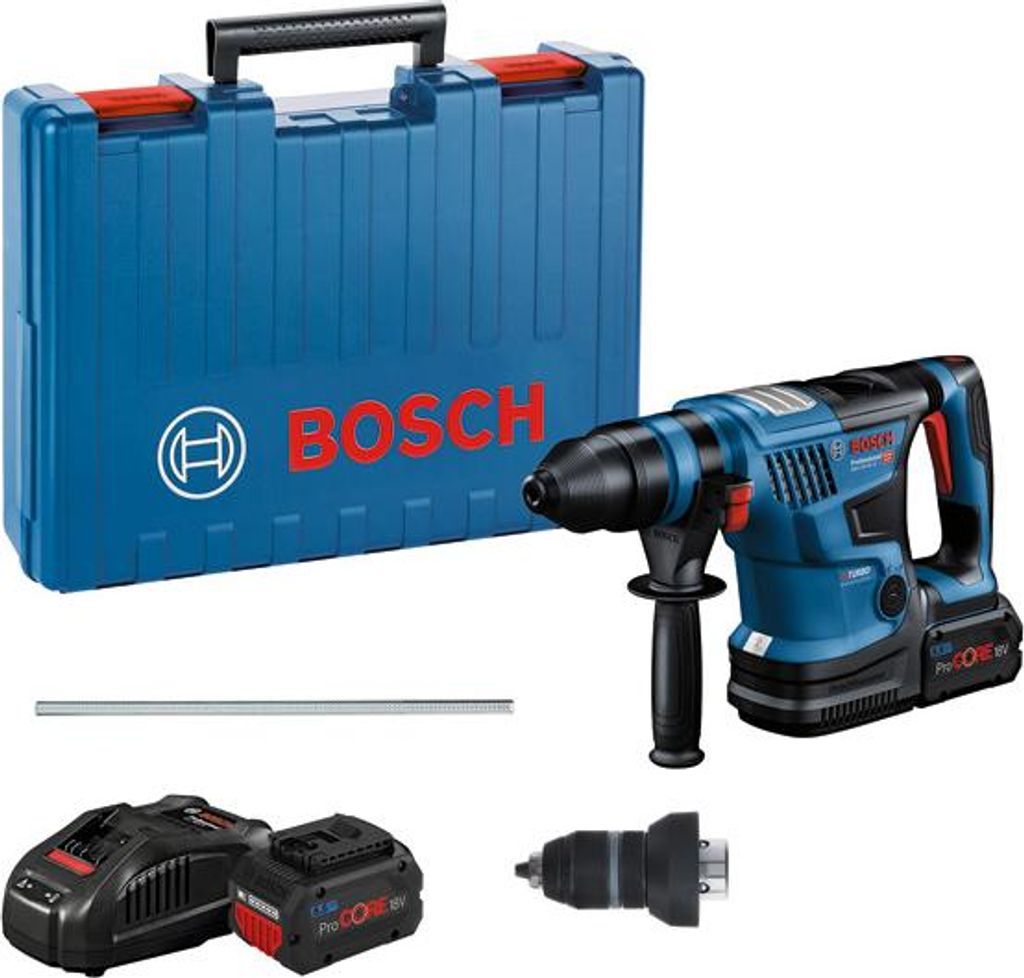 Akku-Bohrhammer BITURBO mit SDS plus GBH 18V-34 CF, 2 x Produktbild 