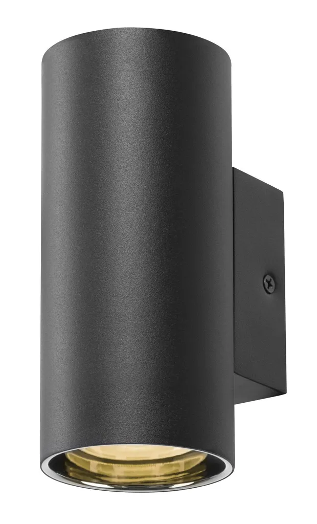 SLV ASTO TUBE Lampada Cilindrica GU10 Nero - Illuminazione Design Online