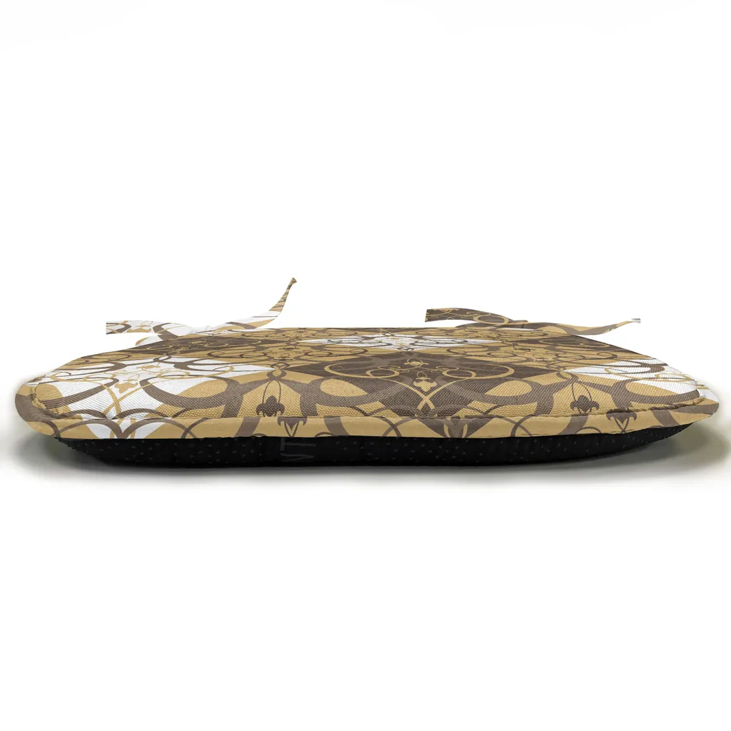 Coussin décoratif imperméable avec sangle pour chaises de cuisine - 6