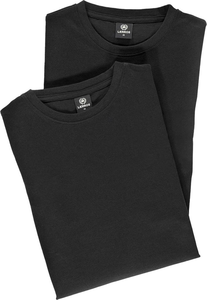 LERROS Doppelpack T-Shirt Rundhals in Premium Produktbild 