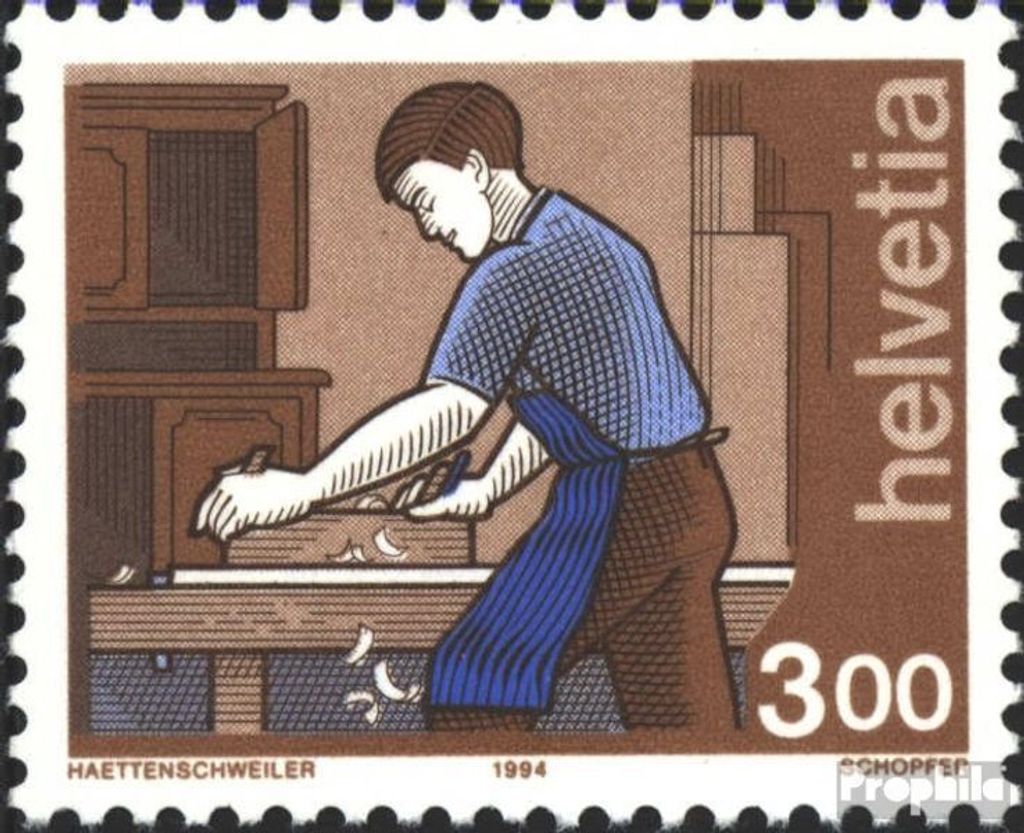 Briefmarken Schweiz 1994 Mi 1533 (kompl.Ausg.) gestempelt Freimarke