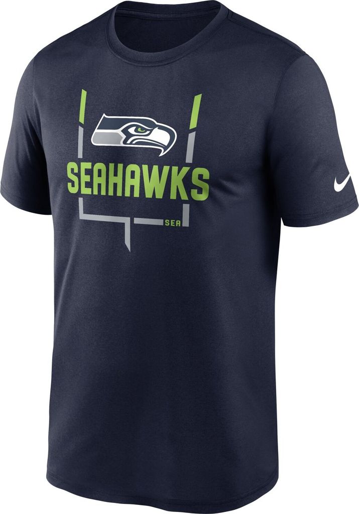 L|Seattle Seahawks NFL Nike Legend Goal Post Herren T-Shirt N922-41S-78-0YD