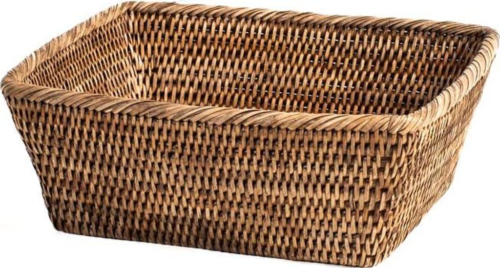 H&h rechteckiger Rattankorb cm 28x24x10