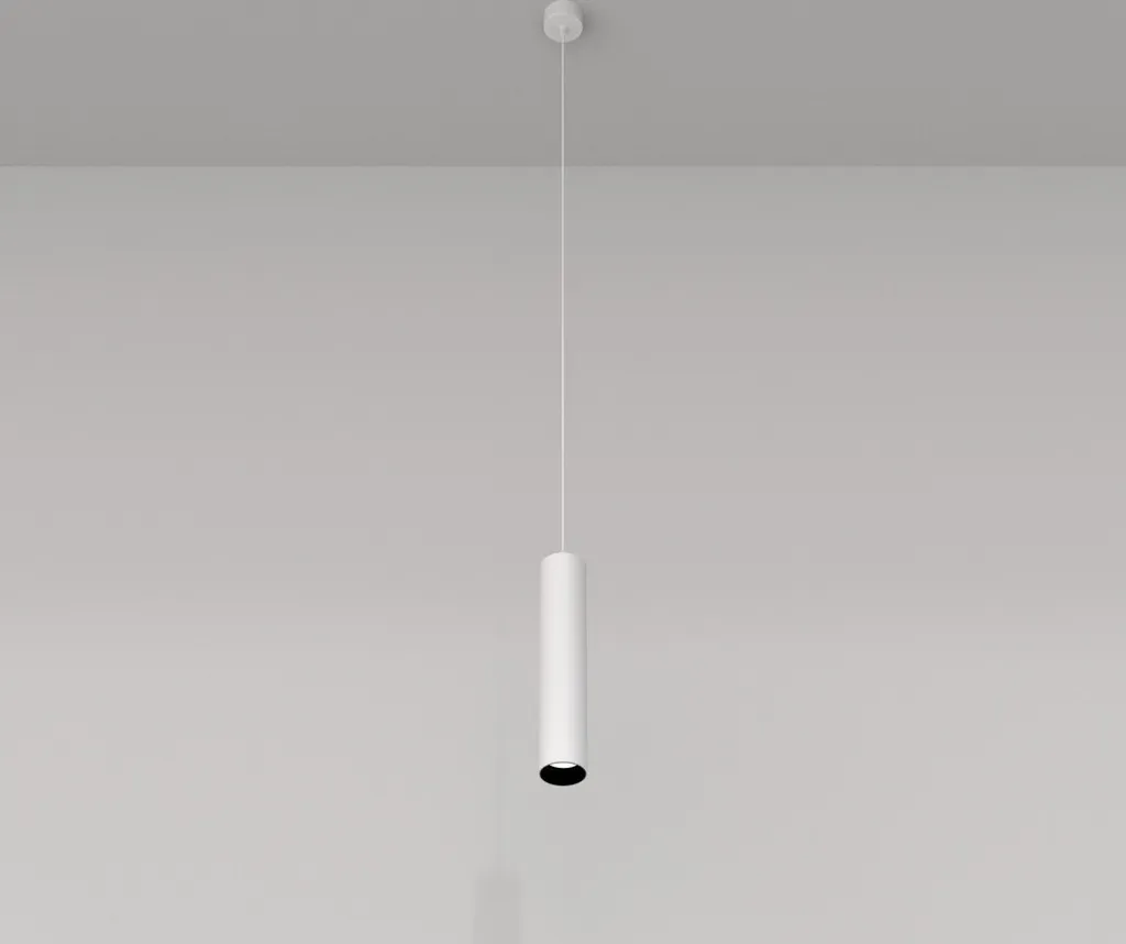 Suspension design blanc pour cuisine et salon Maytoni FOCUS GU10 50W