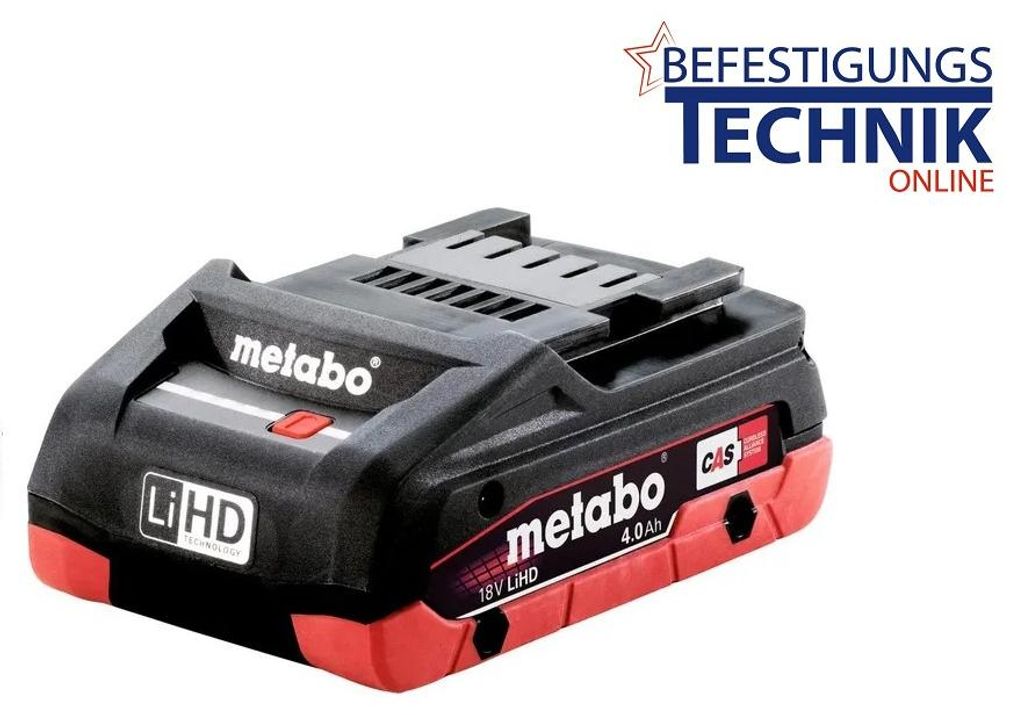Metabo 625367000, Akku, Hohe Lithium-Ionen-Dichte (LiHD), 4 Produktbild 