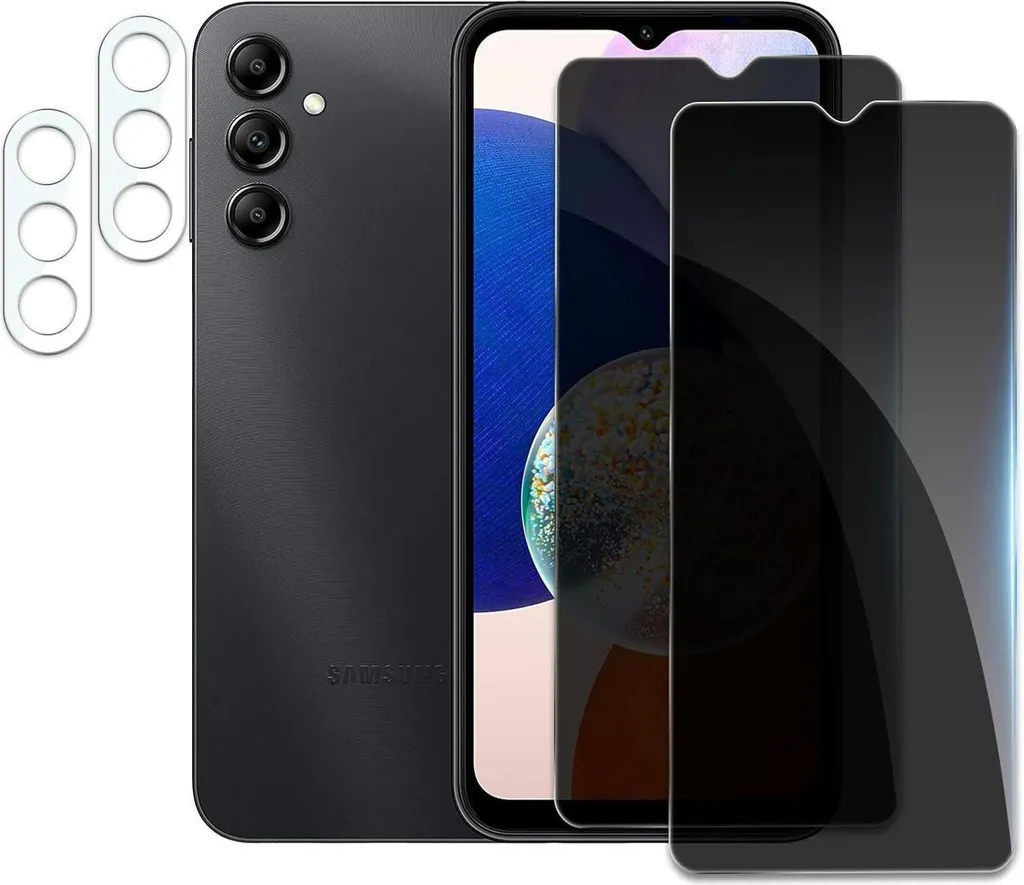 Pack Confidentialité Samsung Galaxy A14 pour Protéger Écran et Caméra