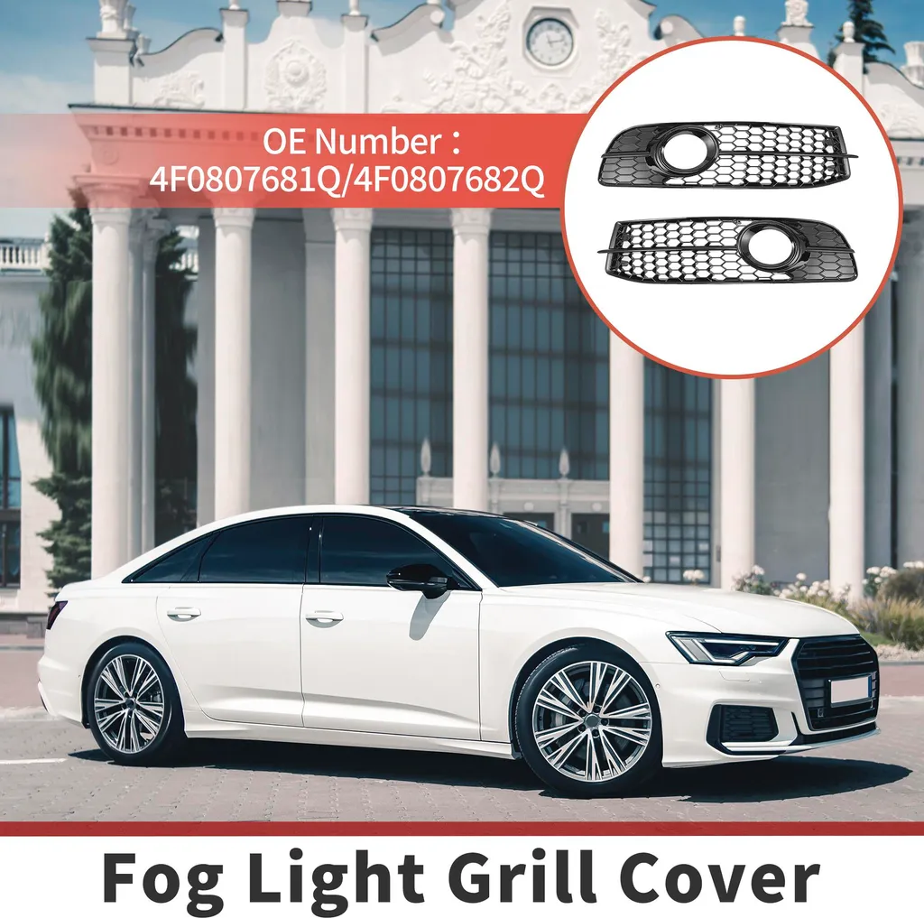 Grilles avant antibrouillard ABS durable Audi A6 C6 S-Line 4F0807681Q