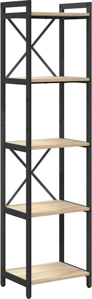 Bücherregal Sonoma-Eiche 40 x 30 x 155 cm Holzwerkstoff
