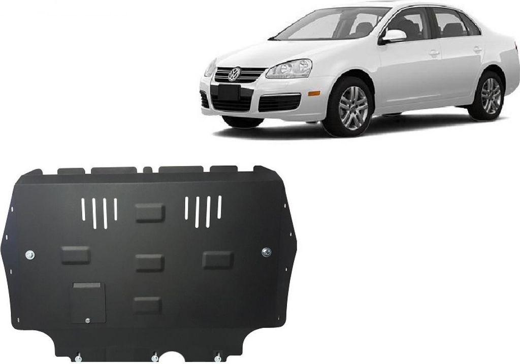 Stahl Unterfahrschutz für Motor VW Jetta