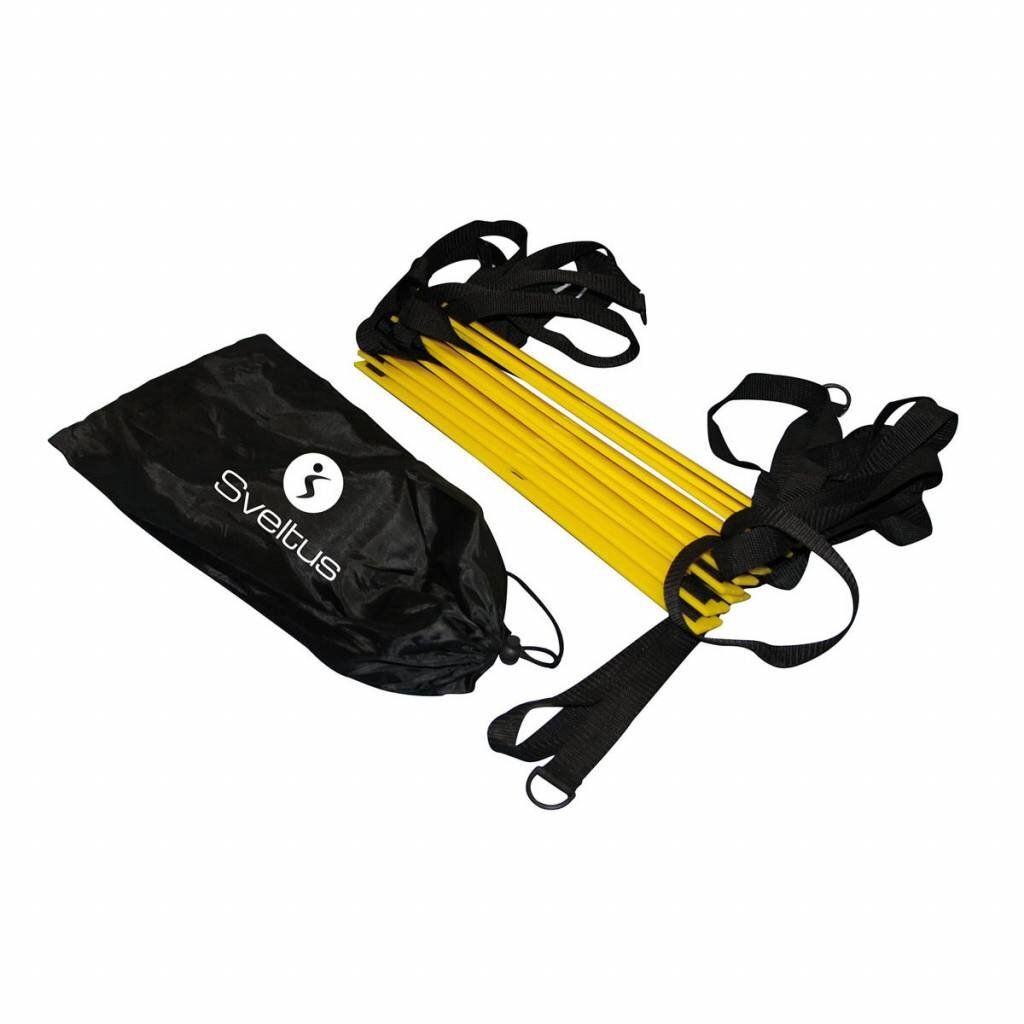 Sveltus Agility Ladder + Transport Bag Yellow/Black Sportgeräte und Trainingshilfe