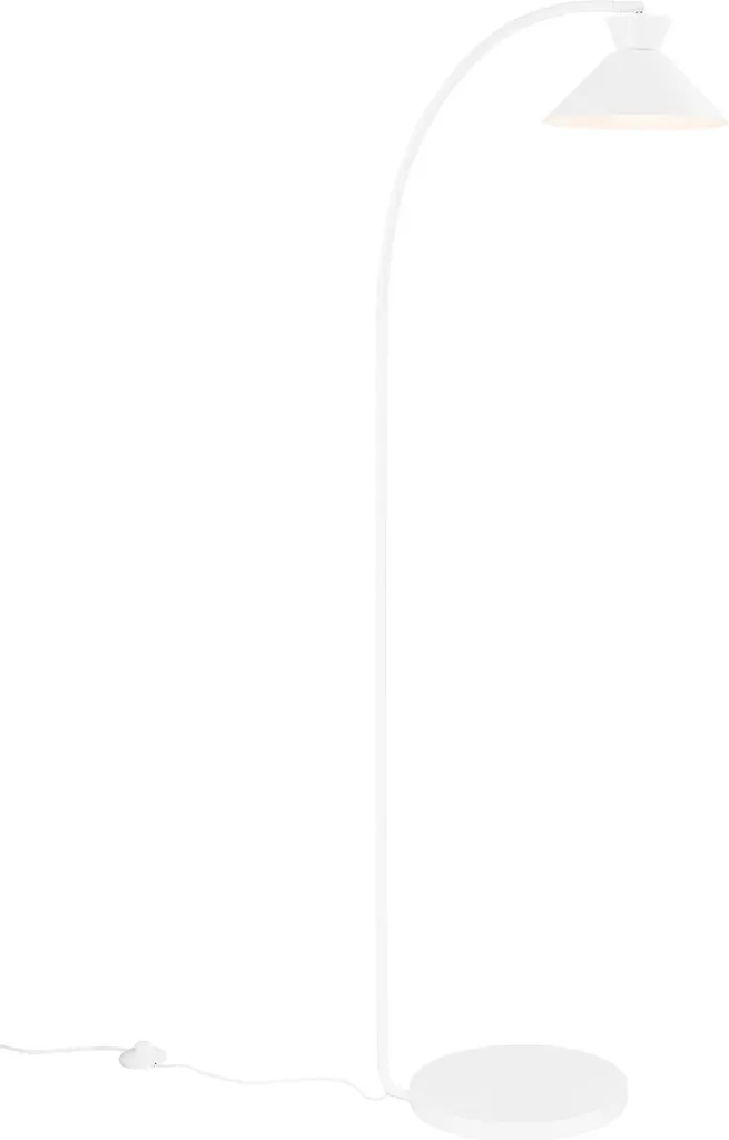 Nordlux Dial Lampe de Sol Design Blanc Élégante - Style Scandinave Minimaliste