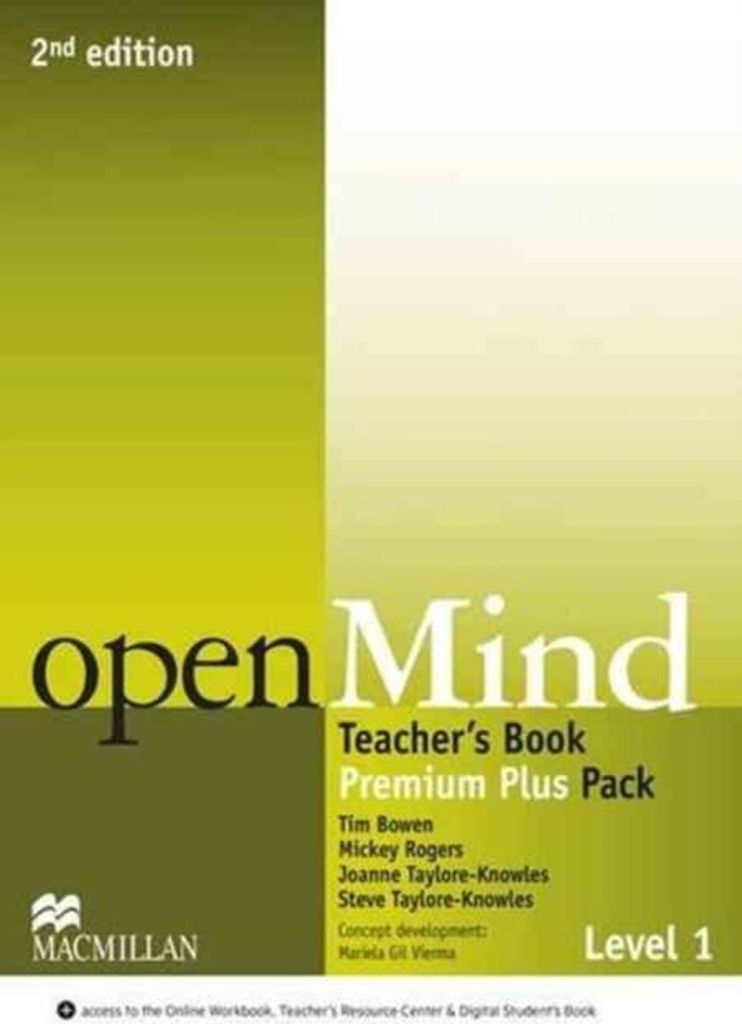 openMind 2nd Edition AE Level 1 Teacher's Book Premium Plus Pack