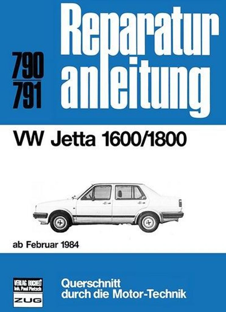 VW Jetta 1600/1800 ab Februar 1984