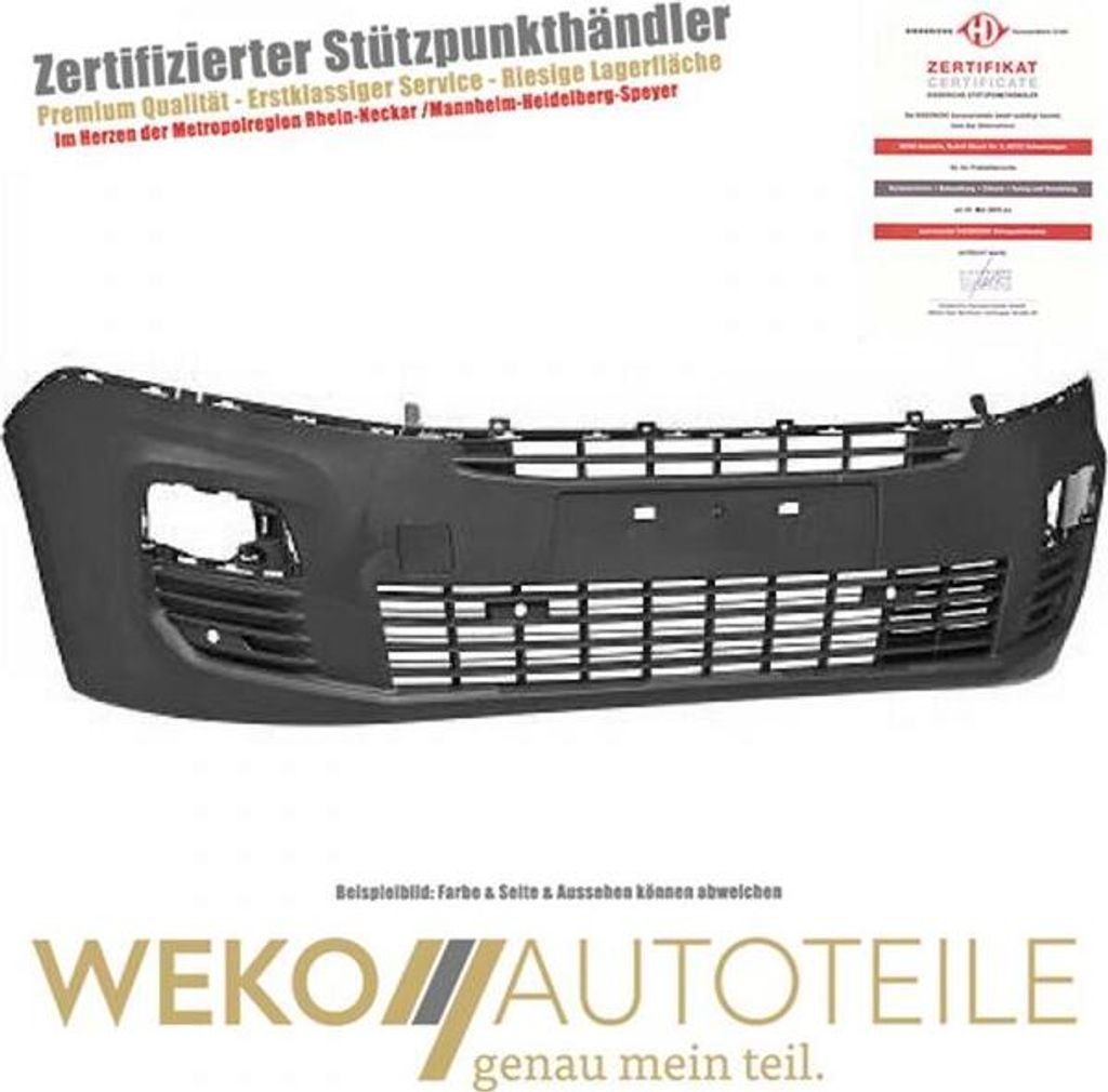 Stoßstange vorne DIEDERICHS 4014851 für CITROËN PEUGEOT