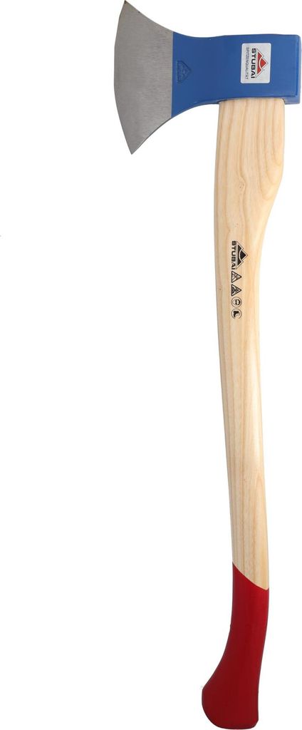 STUBAI Astbeil Putzhake | 1400 g Kopfgewicht | Beil aus Stahl mit Holzgriff, kleine Axt zur Forstarbeit, Spaltbeil, Allzweckbeil, Freizeitbeil