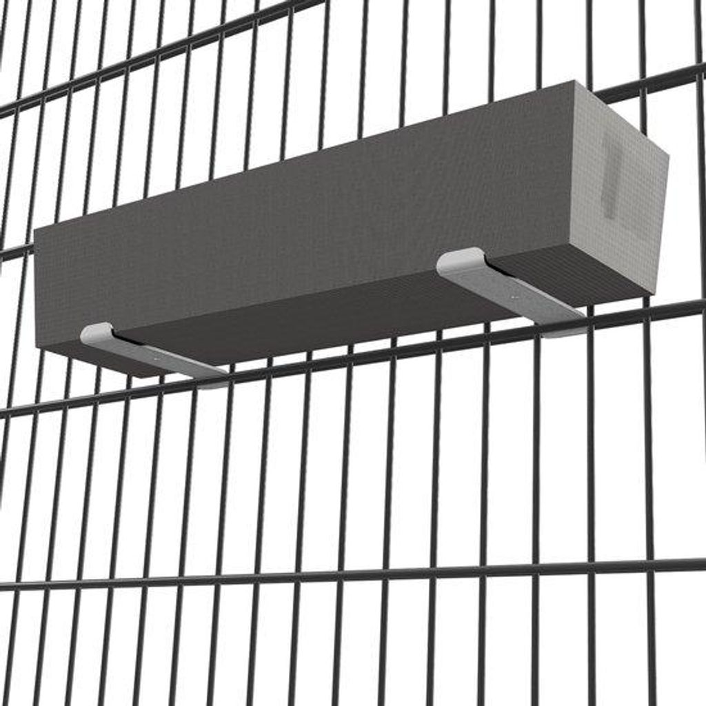 Supporto per fioriere SMART per recinzione a doppia barra | Immagine del prodotto 