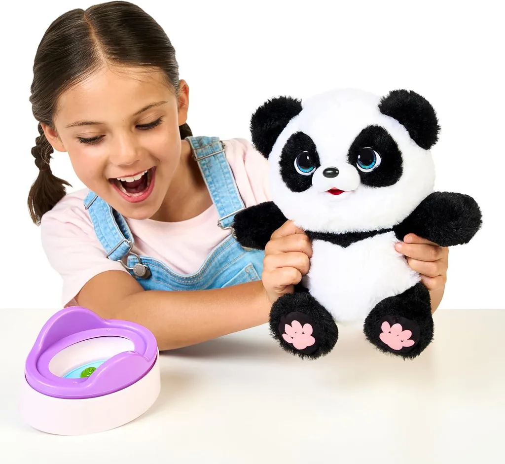 Comment Apprendre la Propreté ? ChuChu Pando Panda Roux avec Pot Inclus