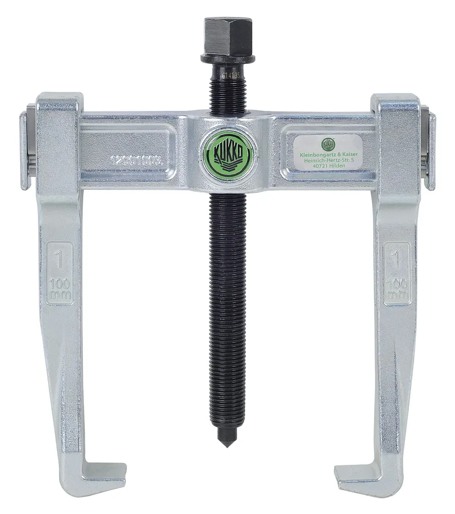 Kukko-120-1-Vario Estrattore universale a 2 gambe per cuscinetti (100 x 100 mm)