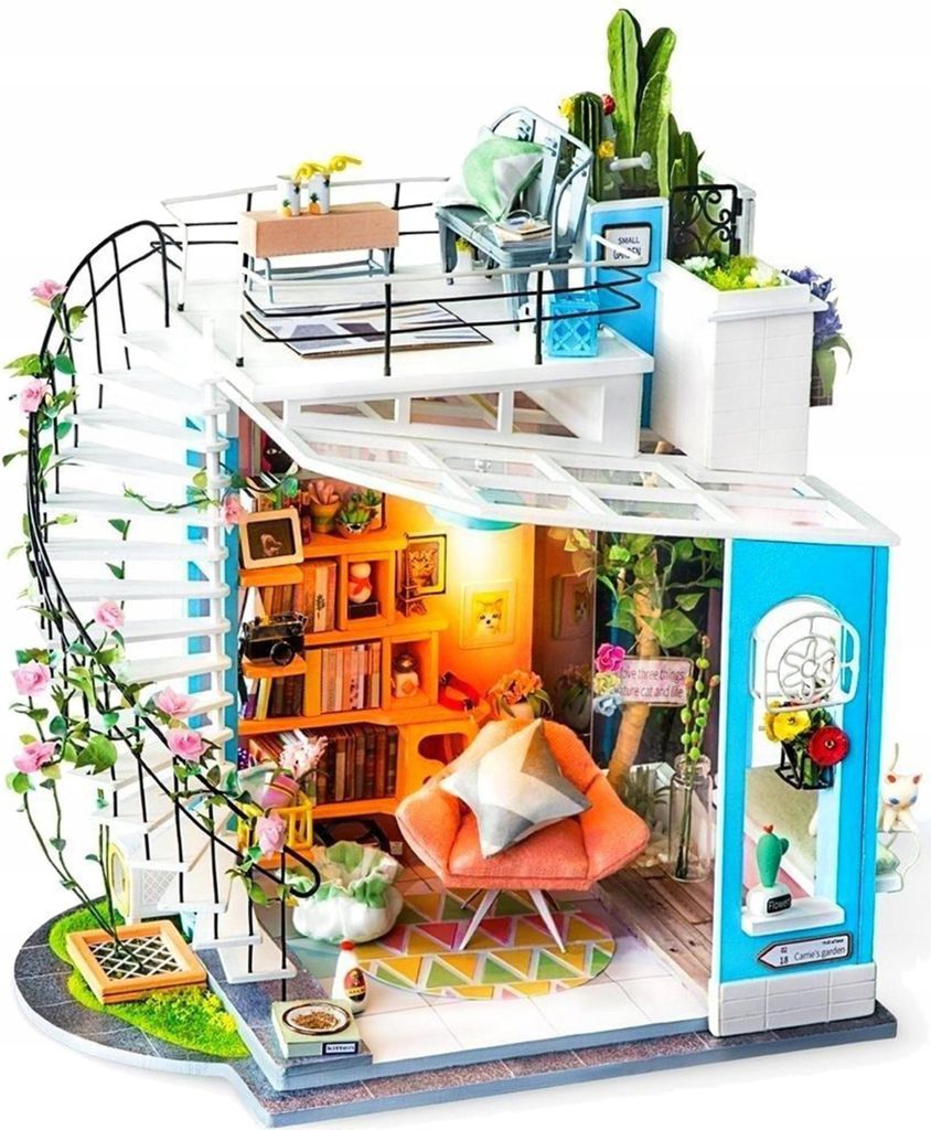ROBOTIME DG12, DIY-Miniaturhaus, Junge/Mädchen, 14 Jahr(e), Produktbild 