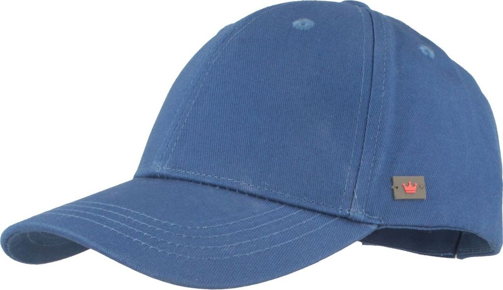 Balke einfarbige Baumwoll-Baseball-Cap , blau, Gr. Einheitsgröße