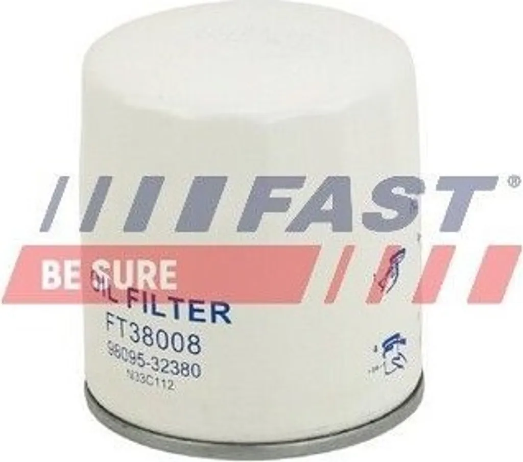 Filtro Olio Avvitabile FAST FT38008 Compatibile Opel Combo e Crossland
