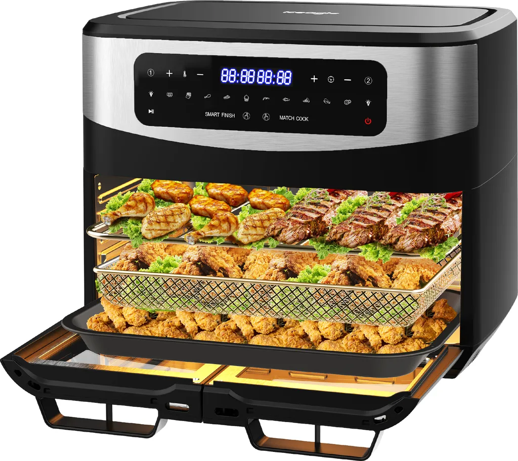 Offerta Friggitrice Aria KDF5511D 12L XXL 2600W Doppia Zona