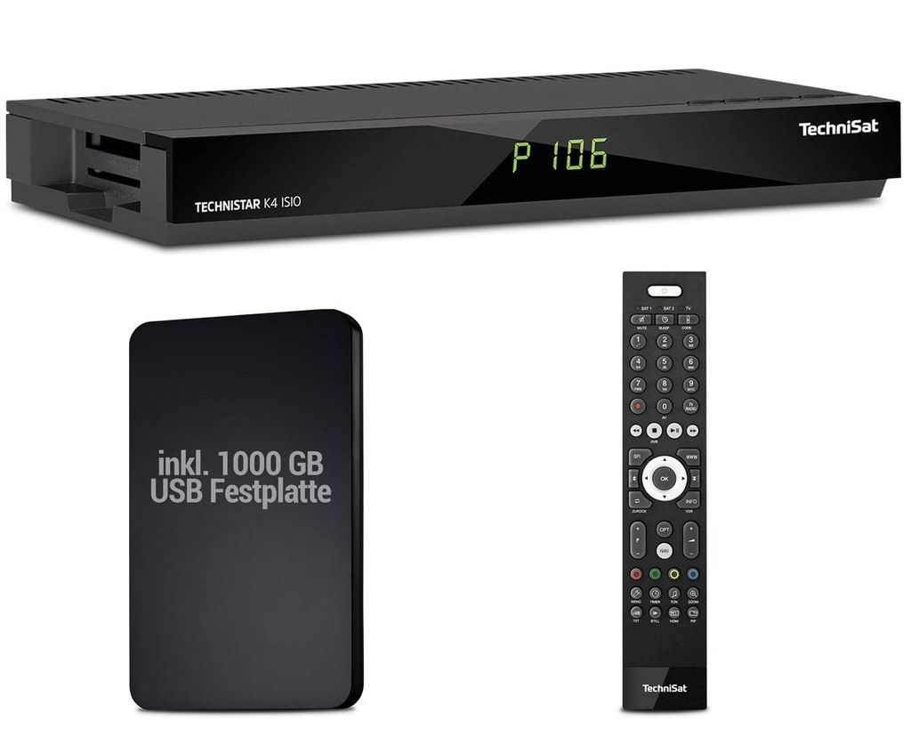TechniSat TECHNISTAR K4 ISIO - Kabelreceiver Quattro-Tuner Produktbild 