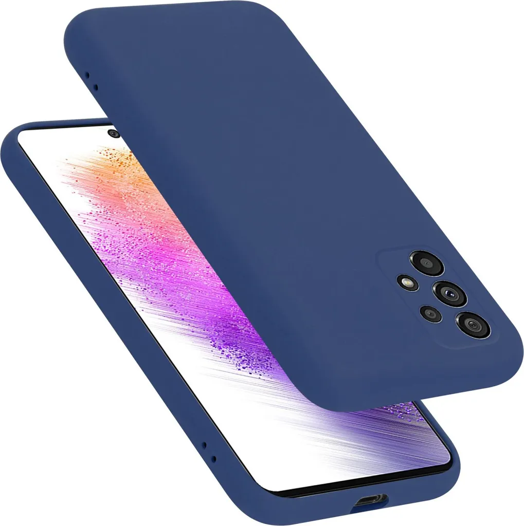 Custodia Samsung A73 5G Blu Cadorabo | Cover Anti-Caduta in Silicone
