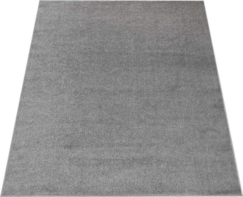 Tapis pour salon, uni, à poils courts, sobre et moderne, Image du produit 