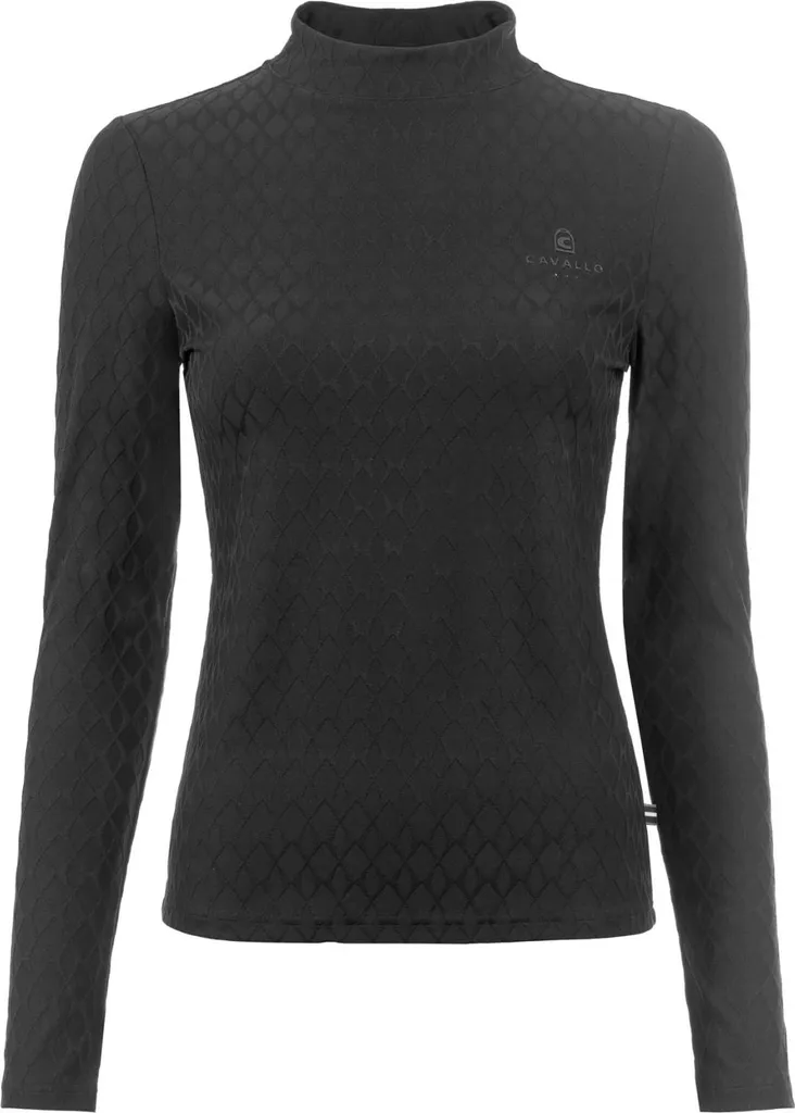 Chemise sport Cavallo RABIA noire contre le froid et l'humidité 40