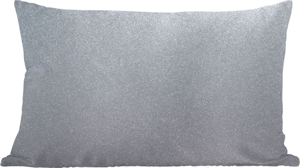 MuchoWow Zierkissen Sofakissen Wohnzimmer Dekokissen 50x30 cm Metalldruck - Aluminium - Tupfen - Wohnzimmerdekoration - Polster mit Photo