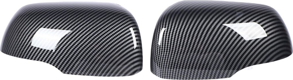 Seitliche Rückspiegelkappe im Kohlefaser-Stil, starker Schutz, stilvoller Look, Ersatz für Picanto 2012–2017