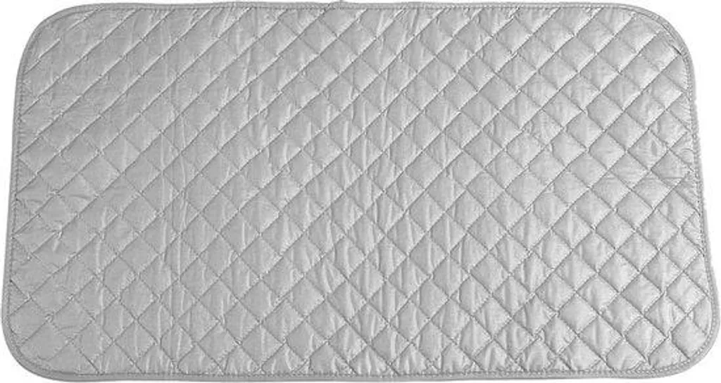 Tapis de repassage de voyage 85 x 48 cm coton pliable pour gain de place