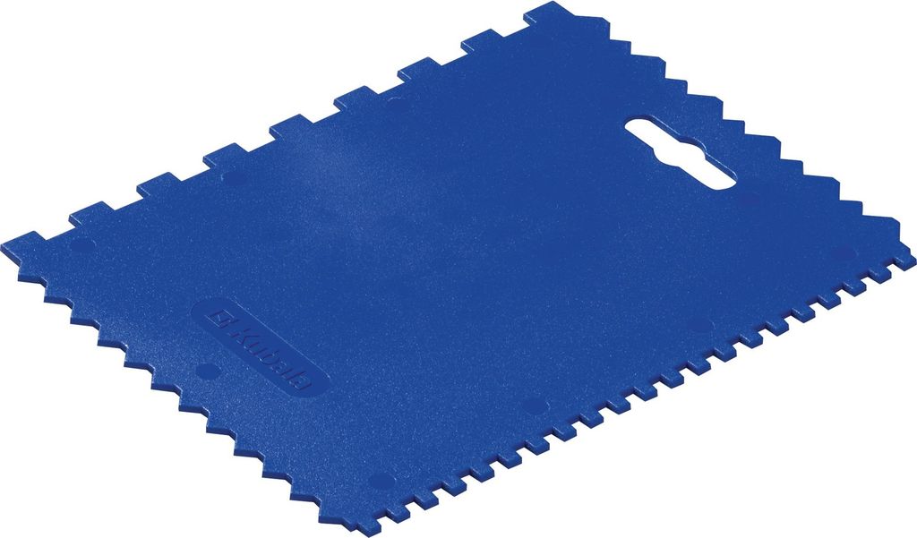 Kleberspachtel L.177mm B.130mm Zahn 4x4x4 mm/8x8x8mm Produktbild 