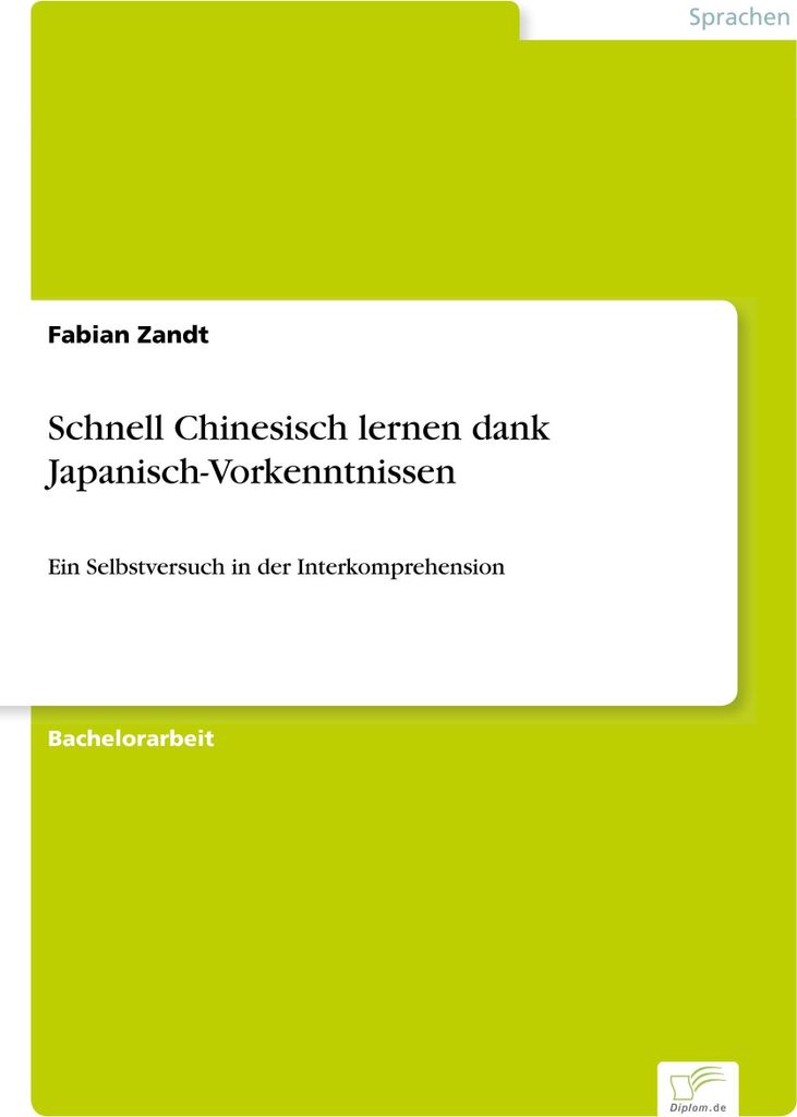 Schnell Chinesisch lernen dank Japanisch-Vorkenntnissen