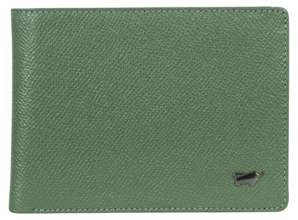 Peňaženka ROBIN RFID, zelená, pánska, z kože, s 9 Obrázok produktu 