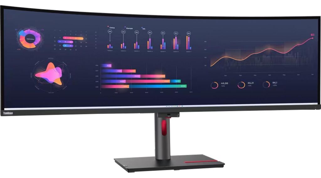 Lenovo ThinkVision P49w-30, LED-Monitor, (DQHD, IPS, Produktbild 