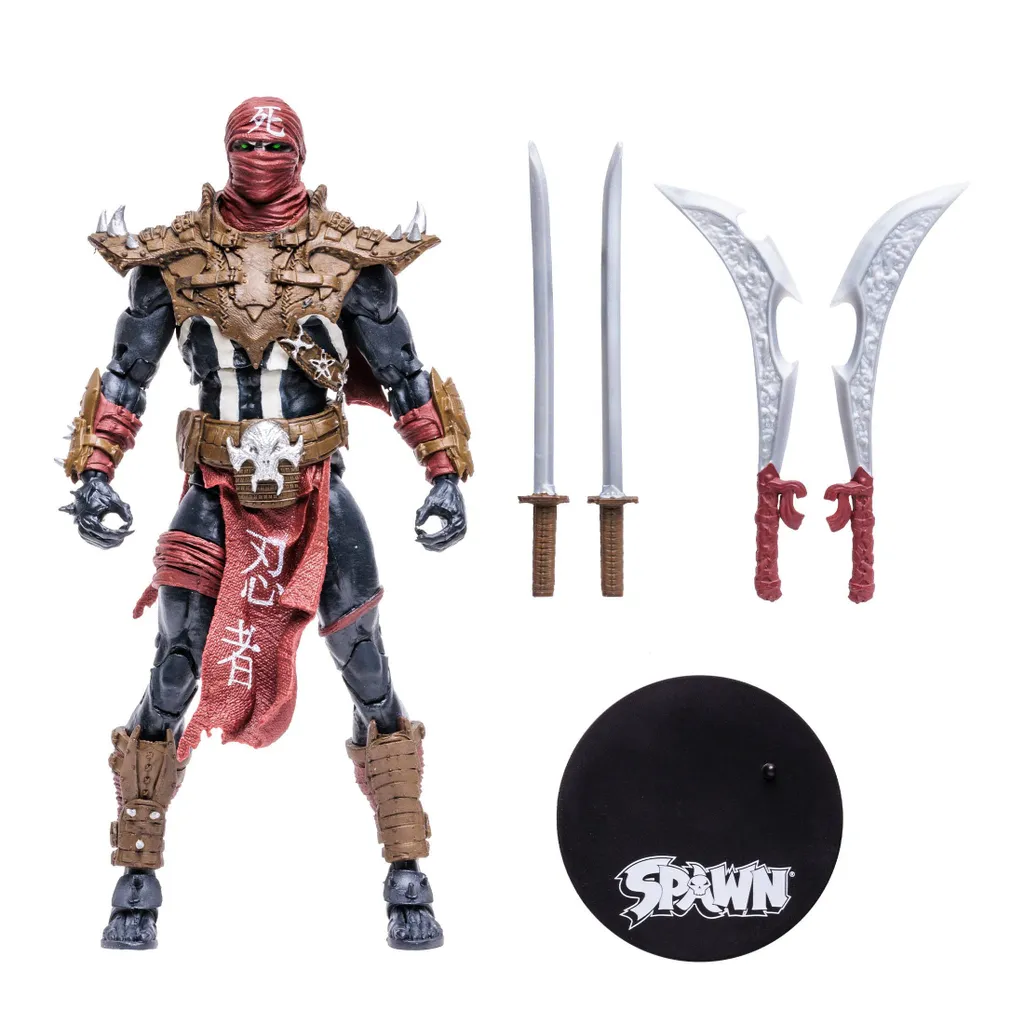 Ninja Spawn Figurine de 18 cm : Articulations Robustes Modèle MCF90152 - 3