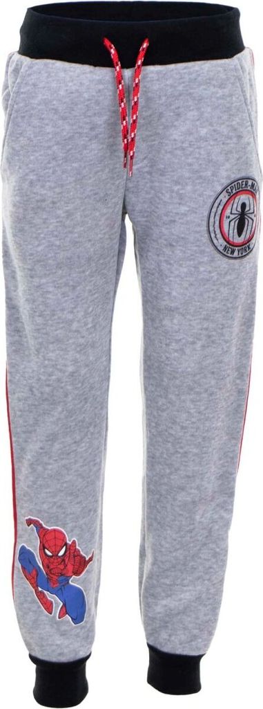 Spiderman Jogginghose Freizeithose – Bequeme Sweathose und Trainingshose für Kinder 4 Jahre Grau