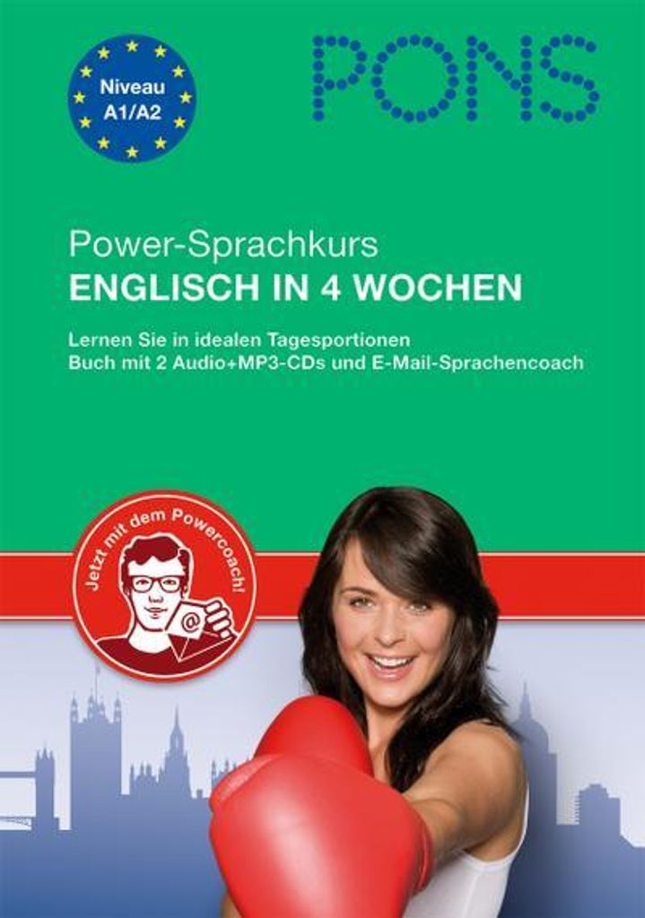 PONS Power-Sprachkurs Engl. in 4 Wochen/m. 2 Audio-MP3-CDs