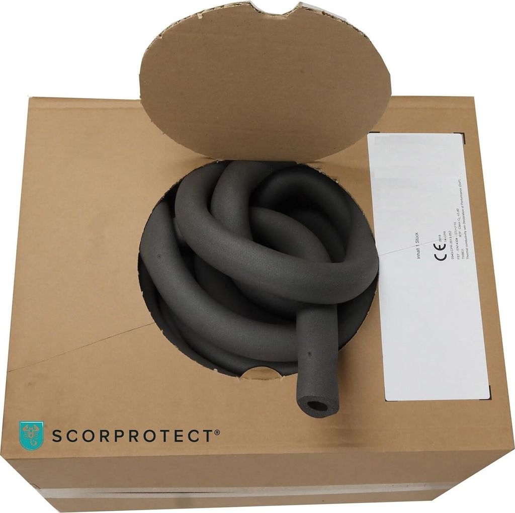 Kautschuk Isolierung endlos Spenderbox Heizung Sanitär : 15 mm x 10 mm - endlos 35 m/Karton Ausführung: 15 mm x 10 mm - endlos 35 m/Karton