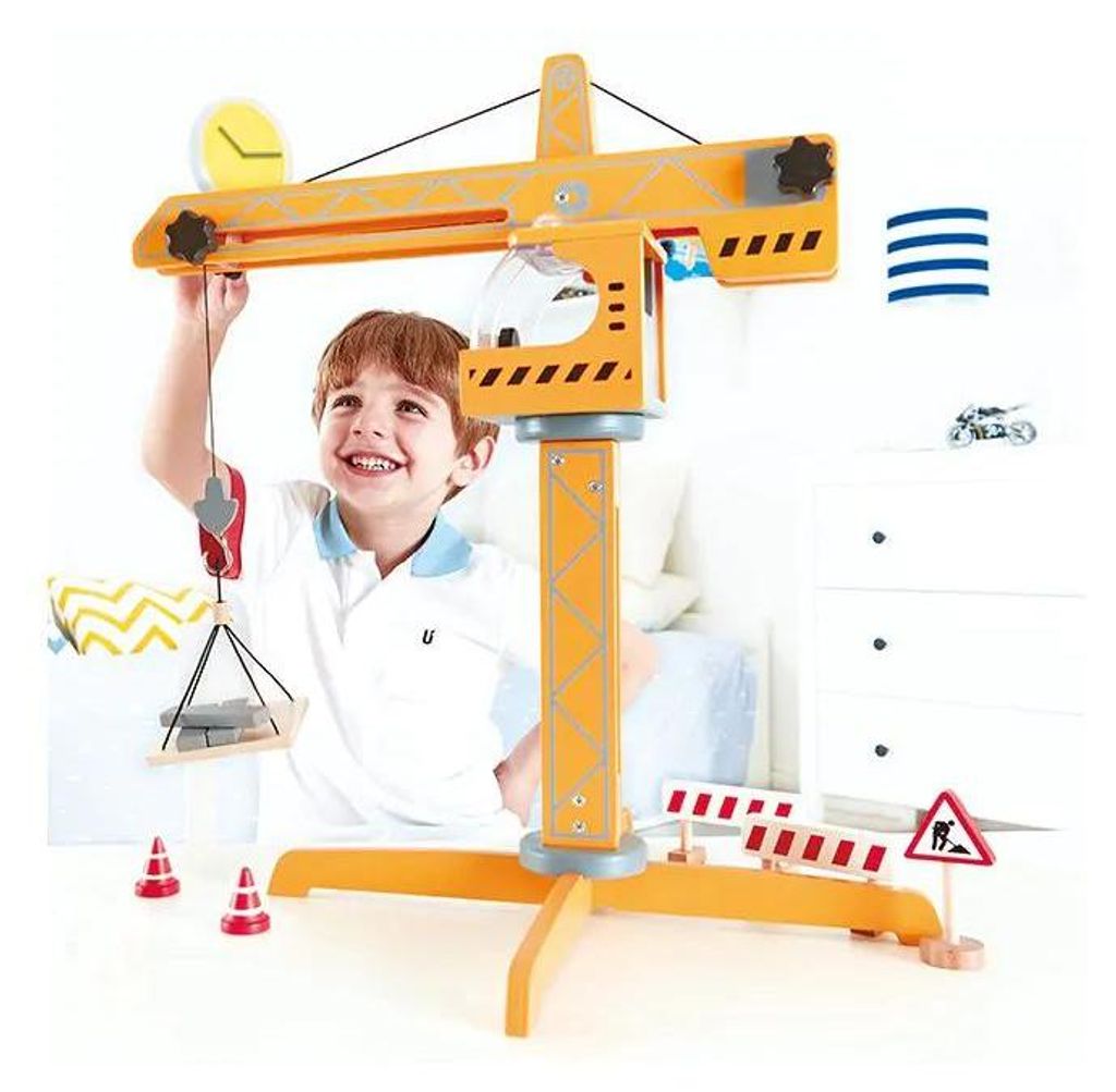 Hape Playscapes Großer Baukran, E3011 Produktbild 