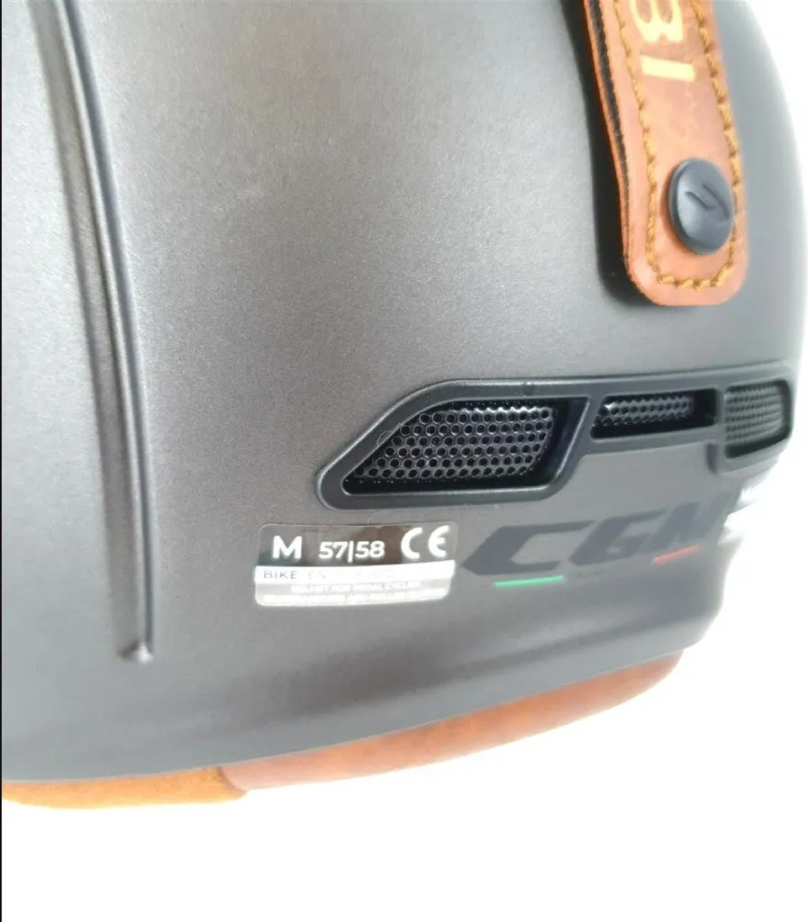 Casque de ski CGM EBI Graphite Satiné - Protection Robuste Taille M - 4
