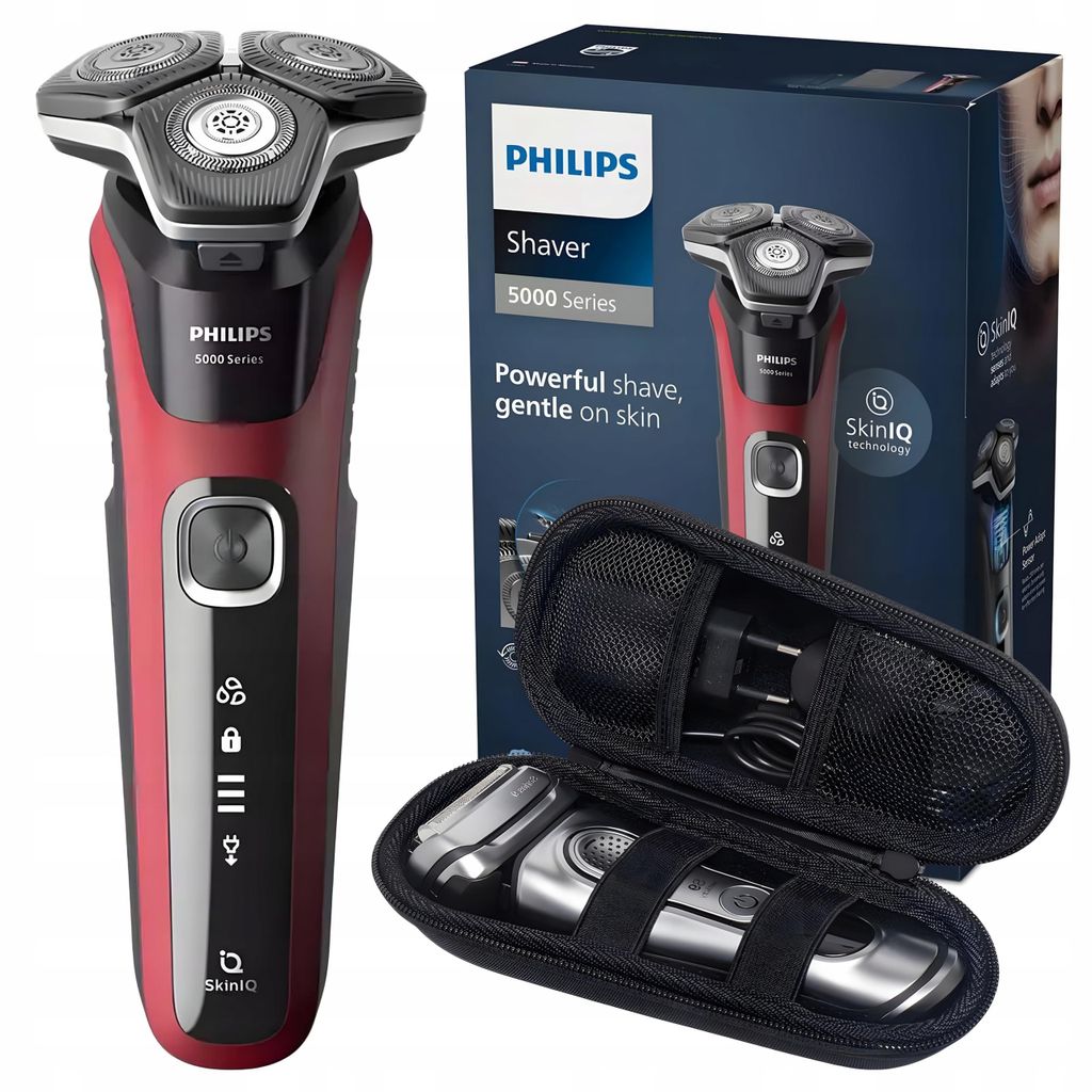 Philips Serie 5000 S5883/10 – Tecnologia SkinIQ – Adatto Immagine del prodotto 