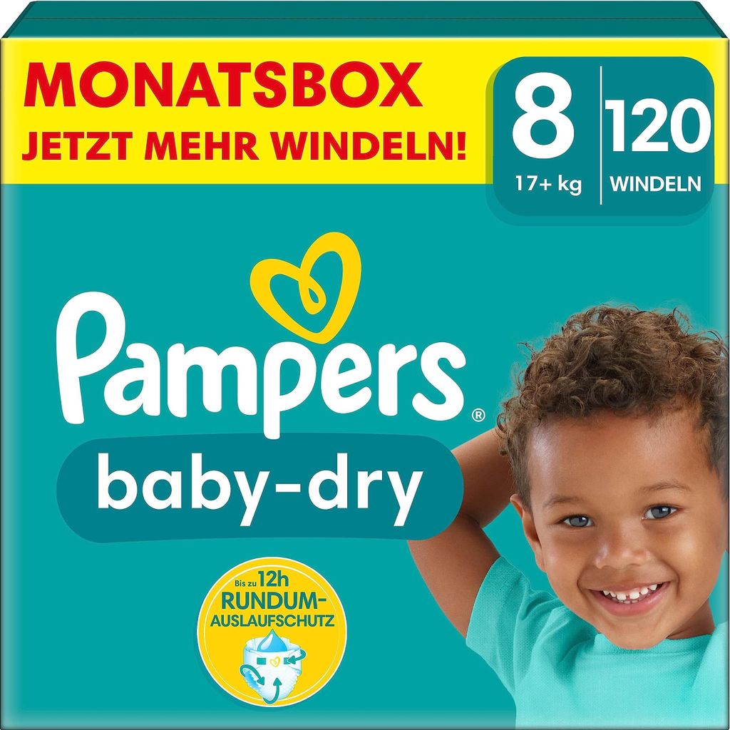 Pampers® 8006540785188 Pampers® Windeln baby-dry™ Monatsbox Obrázok produktu 