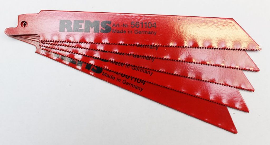 Rems Sägeblatt (150-1,4, 5 Stück, HSS-Bi flex, für Metall) 561104 R05
