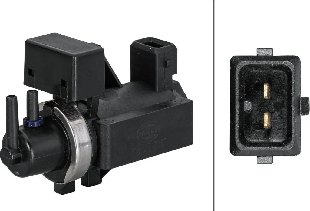 Électrovanne de Turbo HELLA : Commande de Pression Haute Précision 12V - 3