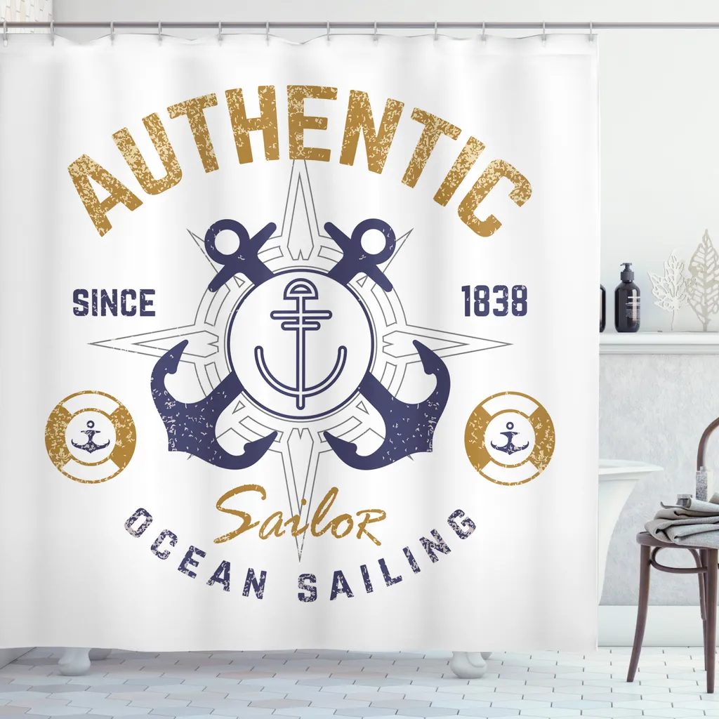 ABAKUHAUS Tenda Doccia Nautica 175x240 - Antimuffa e Impermeabile